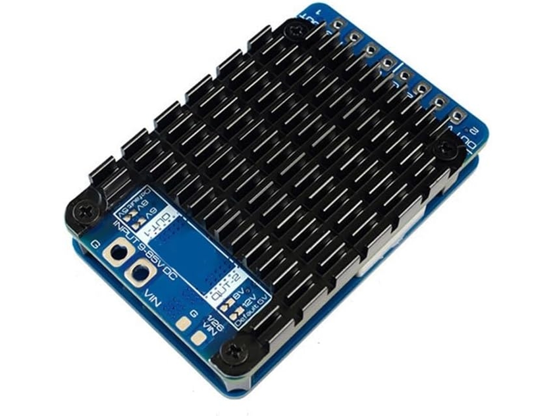 Módulo De Alimentación Pm20s-2 De 9v-85v Cc Para Baterías Lipo De 4-20s Con Dos Reguladores De Voltaje Reductores.