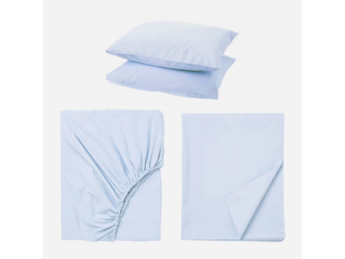 Juego De Cama Completo (cama De 90 Cm) - Azul