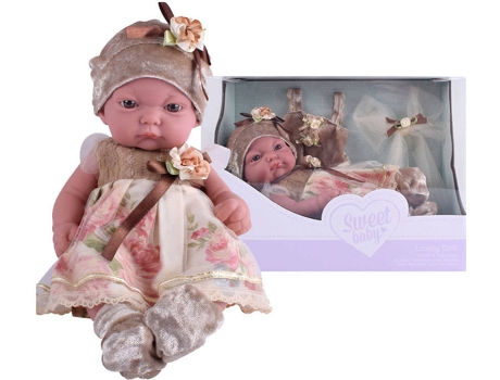 Muñeco GIROS Muñeca Rosa Amorosa Vintage 25 cm Perfumada (Edad Mínima: 2 Años - 25 x 13,5 x 18,5 cm)