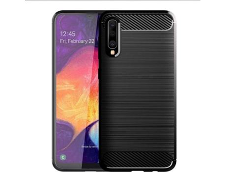 Carcasa Samsung Galaxy A50 Multi4you Gel TPU Carbono Negro