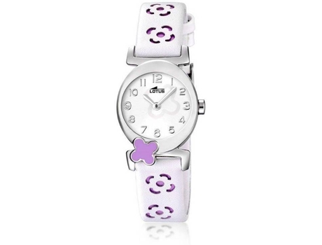 Reloj LOTUS Infantil (Piel - Blanco)