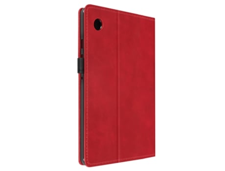 Funda Samsung Galaxy Tab A9 Cartera Multi-compartimento Soporte para Vídeo Rojo AVIZAR