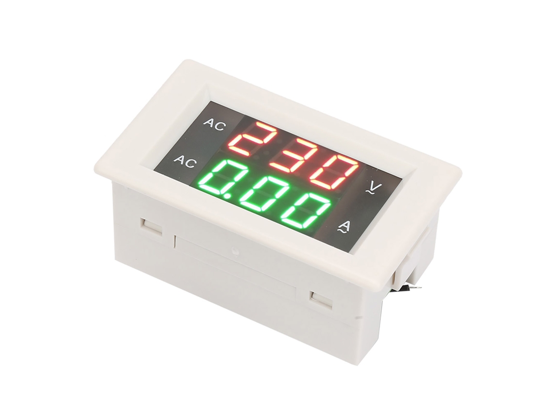 Medidor digital dual Yb4835va de alta precisión para corriente y voltaje con onda sinusoidal
