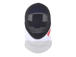 Máscara de esgrima con casco protector y chaleco acolchado para entrenamiento y competición - Negra S