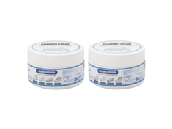 2 Unidades De Crema Limpiadora De 100 G Con Esponja Para Zapatos Blancos E Interiores De Automóviles.