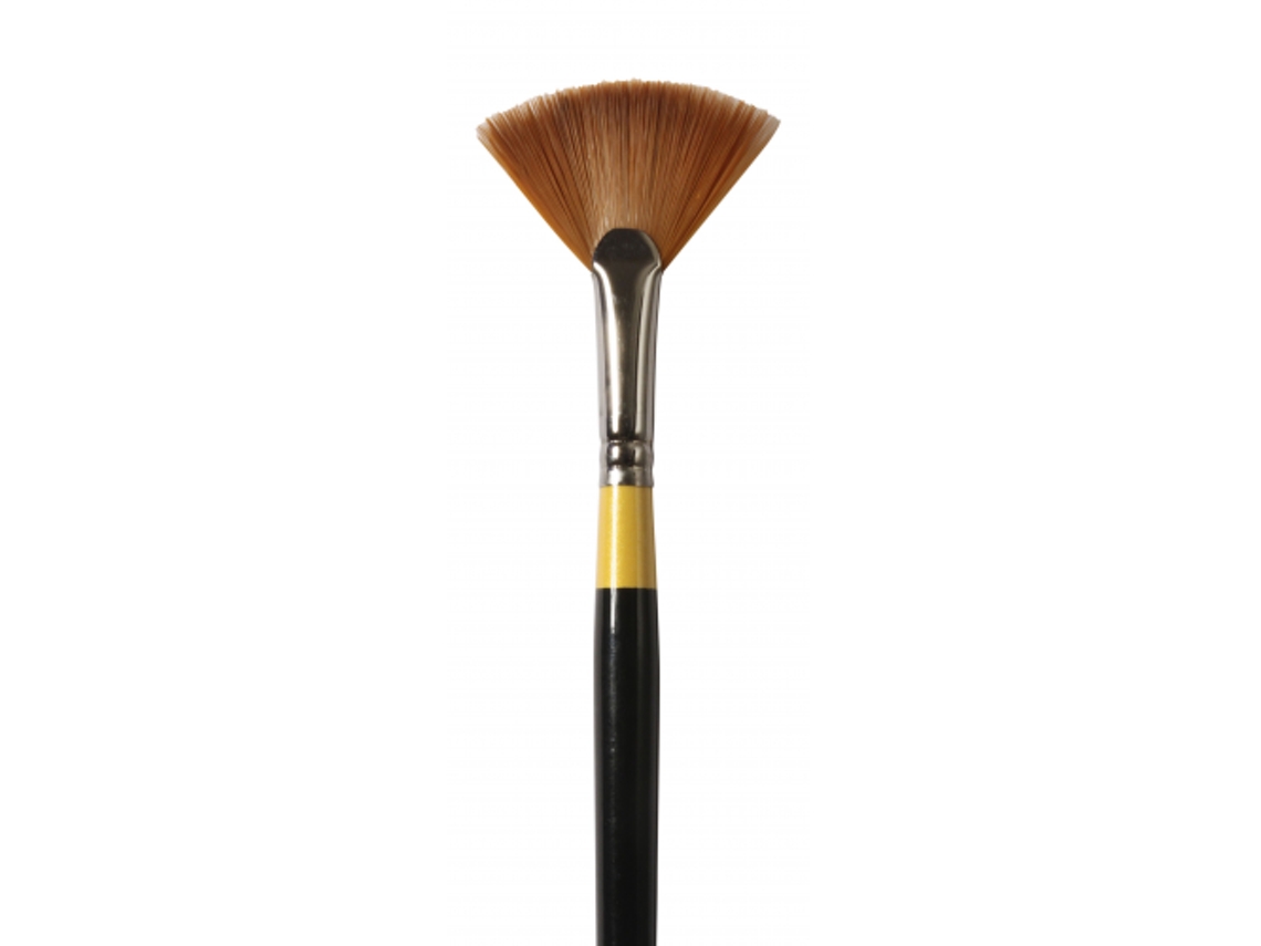 Pincel Sintetico Rigido Abanico Acrilico Mango Largo S.46 (4'' 22,2 Mm)