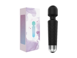 Masajeador Personal Recargable para Mujer 20 Patrones y 8 Velocidades Negro YEMAESRE