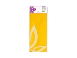 Papel Celofán Liderpapel 50X70 Cm 22G/M2 Bolsa 5 Hojas Amarillo
