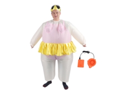 Divertido disfraz inflable para fiestas