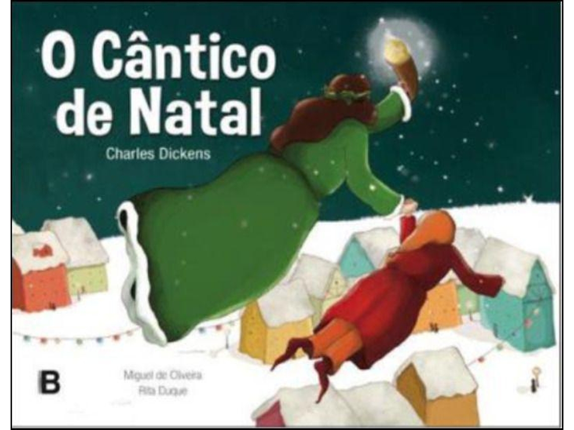 Libro O Cântico de Natal de Charles Dickens (Portugués - Tapa Dura)