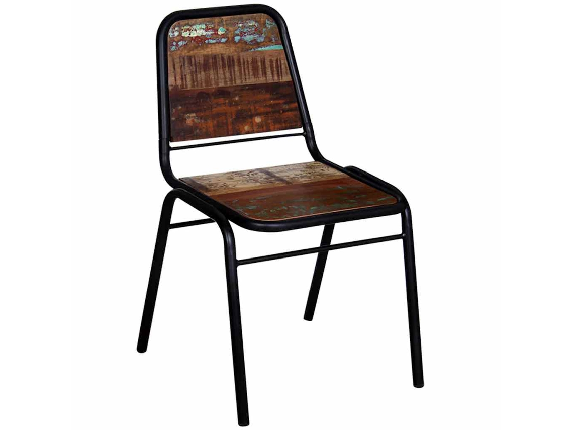Maison Exclusive - Sillas De Comedor 6 Unidades Madera Maciza Reciclada
