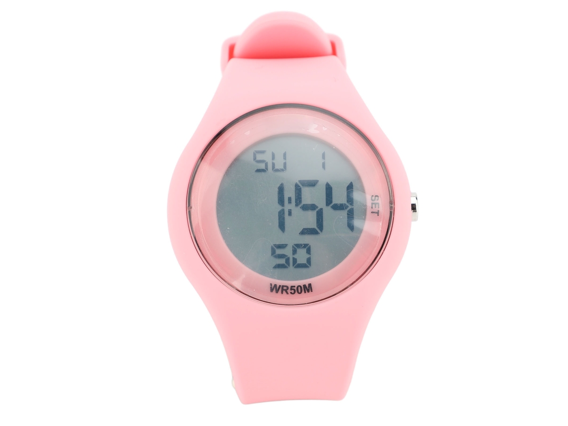 Reloj Digital Infantil, Resistente Al Agua Hasta 50 M, Con Podómetro Y Cronómetro Para Niños Y Niñas.