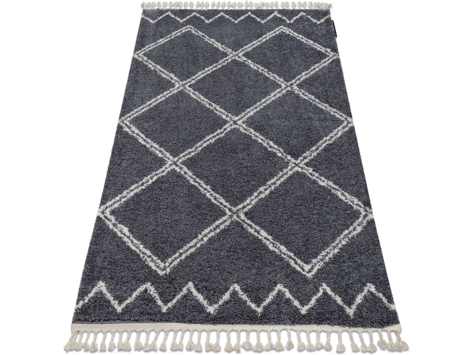 Alfombra DYWANY LUSZCZOW Berber Asila B5970 (Gris - 200 x 290 cm - Polipropileno)