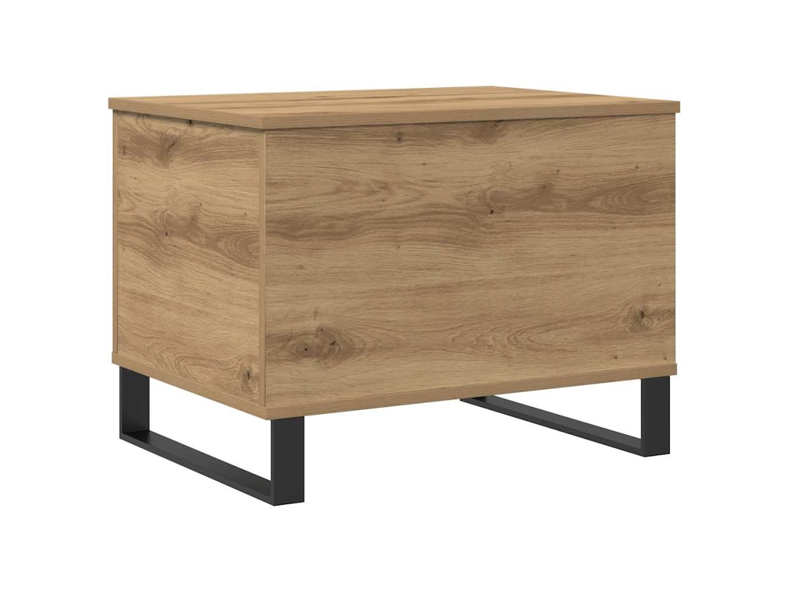 Maison Exclusive - Mesa De Centro Madera De Ingeniería Roble Artisan 60x44,5x45 Cm