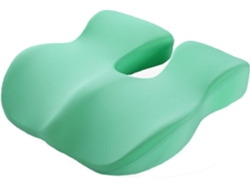 Almofada De Assento Em Espuma Viscoelástica Eifson Para Aliviar Lesões No Cóccix E Oferecer Suporte Para As Costas (verde)