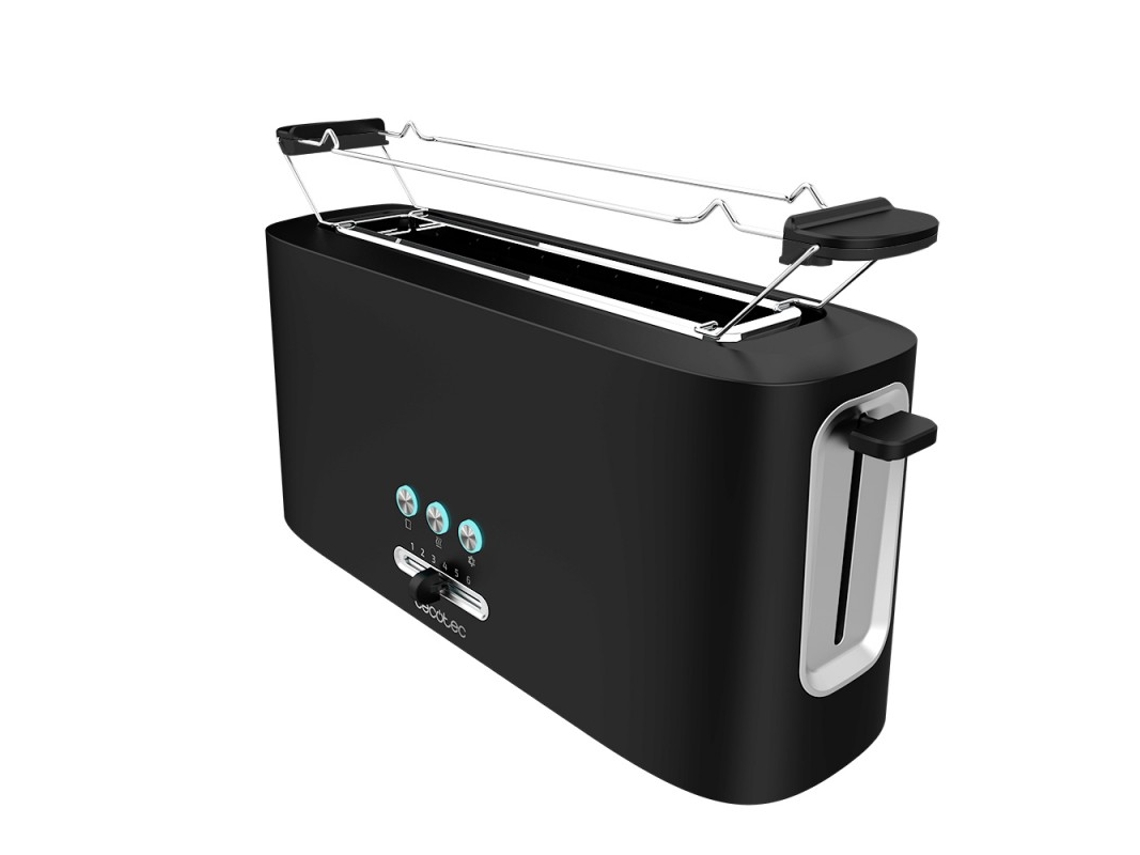 Tostadora Cecotec Toast&Taste 10000 Extra 980 W Negra