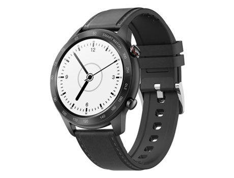 Smart Watch, monitor de frecuencia cardíaca, resistente al agua IP68, negro BISBISOUS
