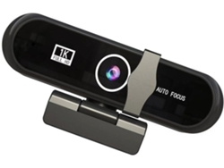 Webcam B9 con enfoque para ordenador y micrófono integrado, resolución para videoconferencias y cursos online. SFUSHOS