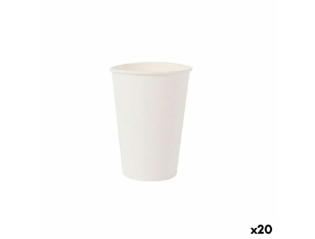 Set de Vasos ALGON Cartón Blanco 45 Piezas 220 ml (20 Unidades)