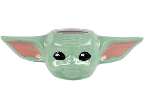 Taza The Child Grogu Baby Yoda The Mandalorian Star Wars 3D Cerámica 400 Mls