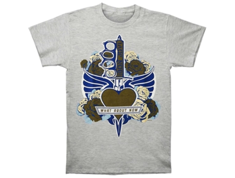 Camiseta ROCKINSTONE Bon Jovi What About Now (M)