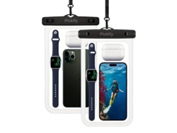 Estuche impermeable Vayotoy IPX8 para teléfonos móviles grandes para natación Pickify.
