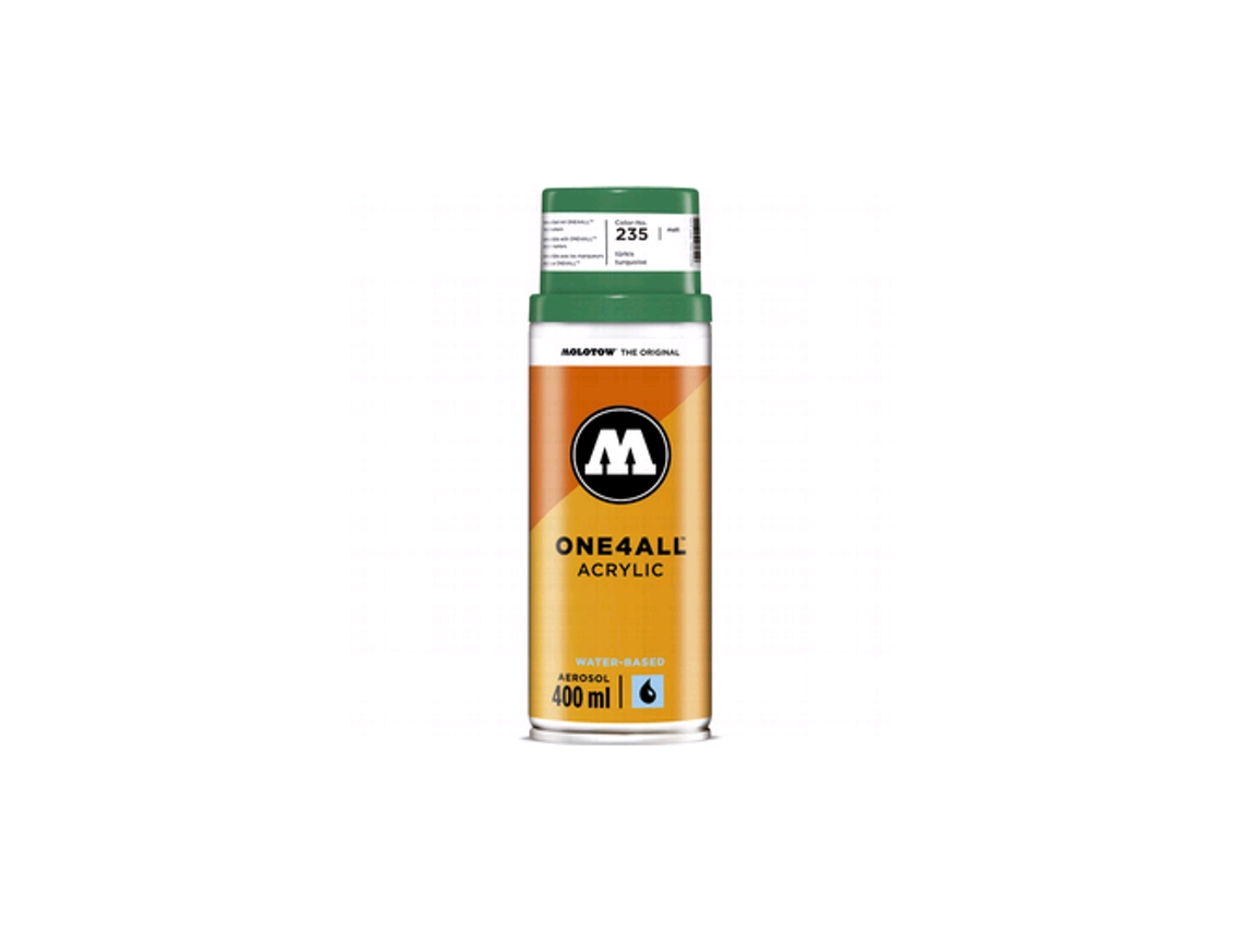 Spray Al Agua One4All 400 Ml (235 Turquesa)