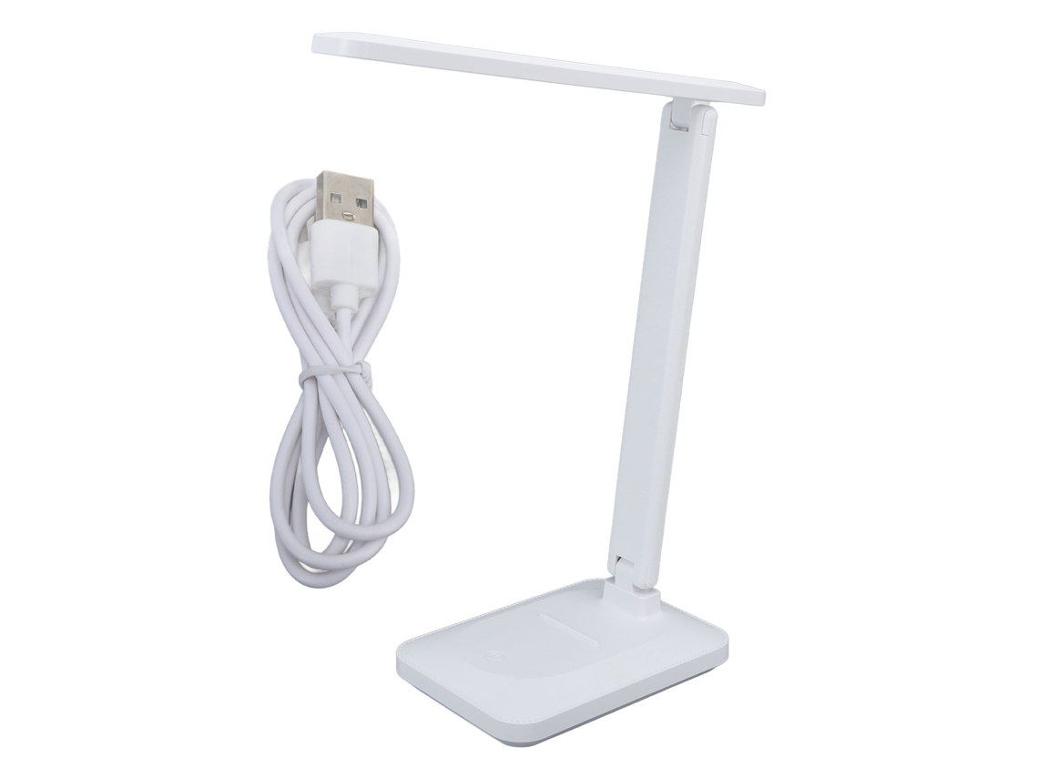 2026-lámpara De Escritorio Led Regulable 3 Modos De Luz Plegable Protectora De Ojos Con Carga Usb Para Lectura