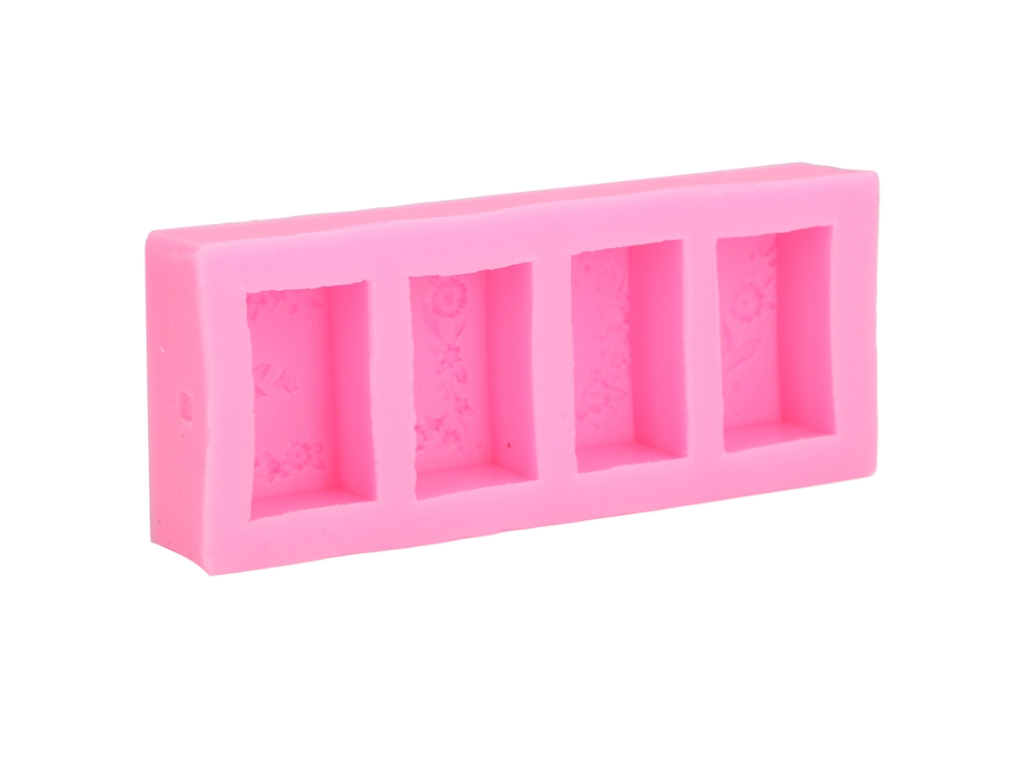Molde De Silicona Floral Para Decorar Pasteles De Chocolate, Masa De Azúcar Y Gelatina.