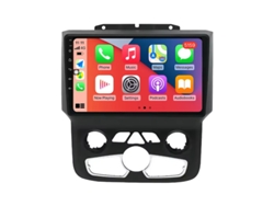 Coche Radio Android Auto Autoradio 8GB RAM 128G ROM CarPlay Navegación GPS RoverOne para Dodge Ram 1500 2500 3500 2013-2019 AT