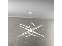 Lámpara de araña LED moderna Top Light Tornado 69W 4450LM 1163/S80 Negro