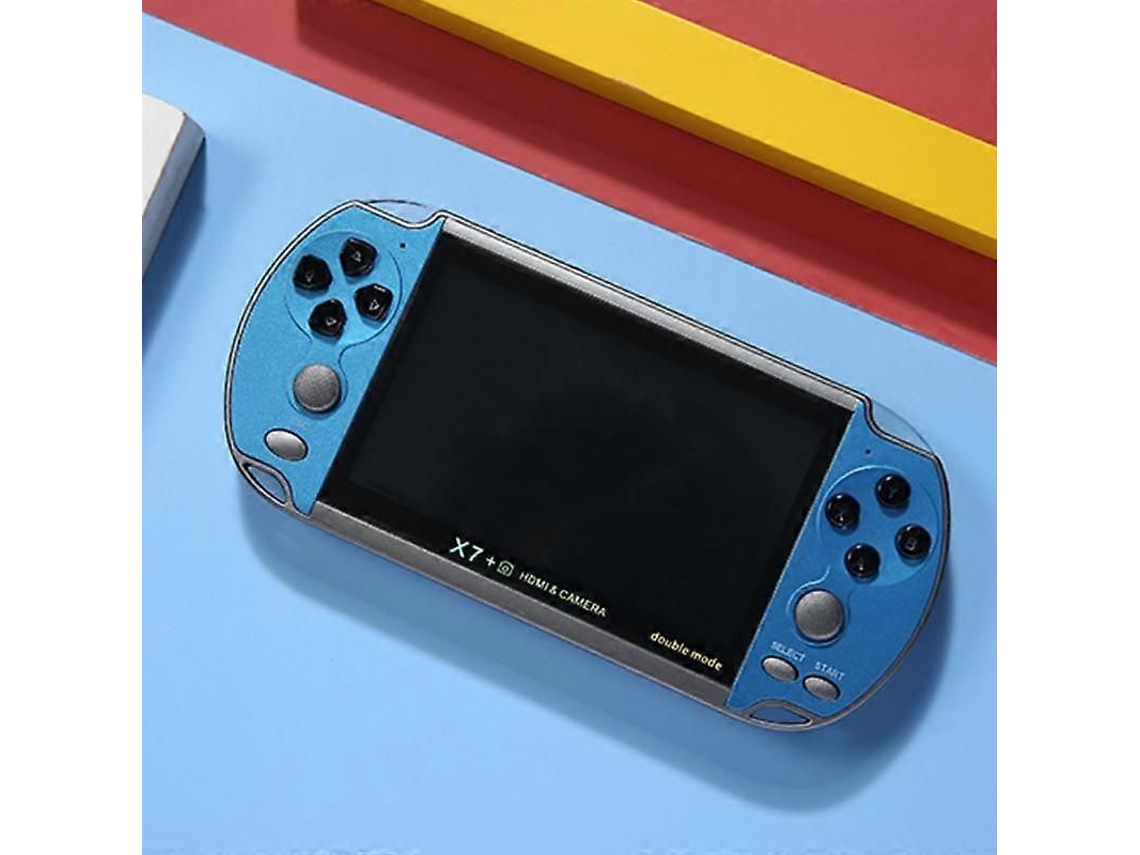 Console de Jogos Portátil Retrô X7+ 4,3 Polegadas com Joystick Duplo. GOKOCO