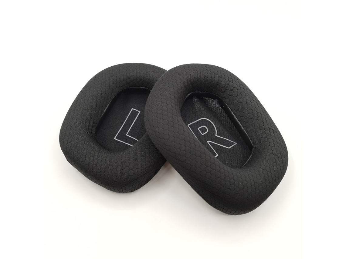 Almohadillas para auriculares Logitech G335, espuma suave, color negro.