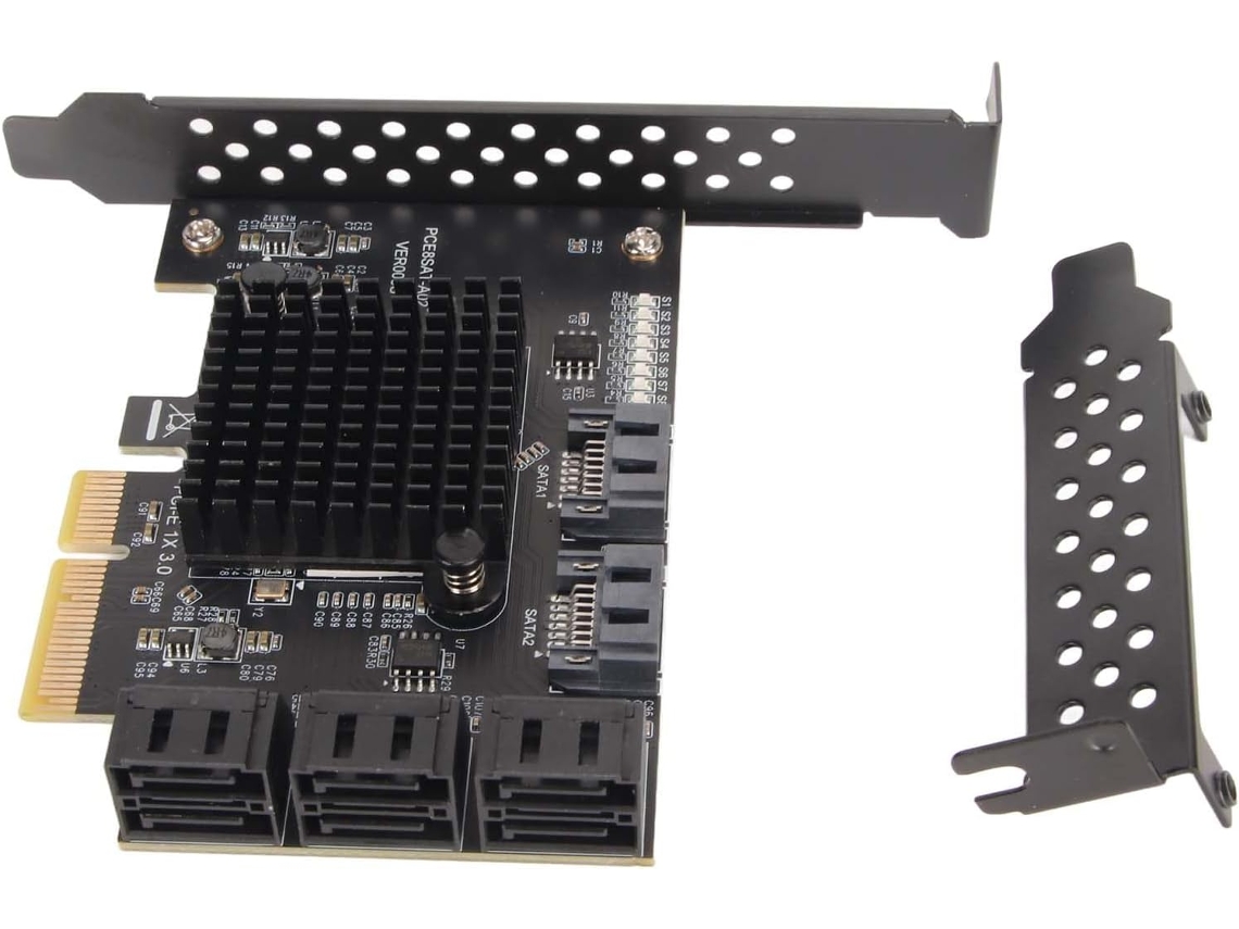 Tarjeta de expansión PCIe 3.0 de 8 puertos con soporte reemplazable SFUSHOS
