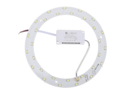 Rebe-lámpara De Techo Circular Led Magnética 15w 220v-240v Smd 5730 30 Led Luz Blanca Pura Para Base 32cm Blanco