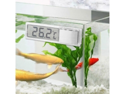 Termómetro práctico para acuario, termómetro electrónico para acuario, para uso en interiores, termómetro corporal 25 26 GOKOCO