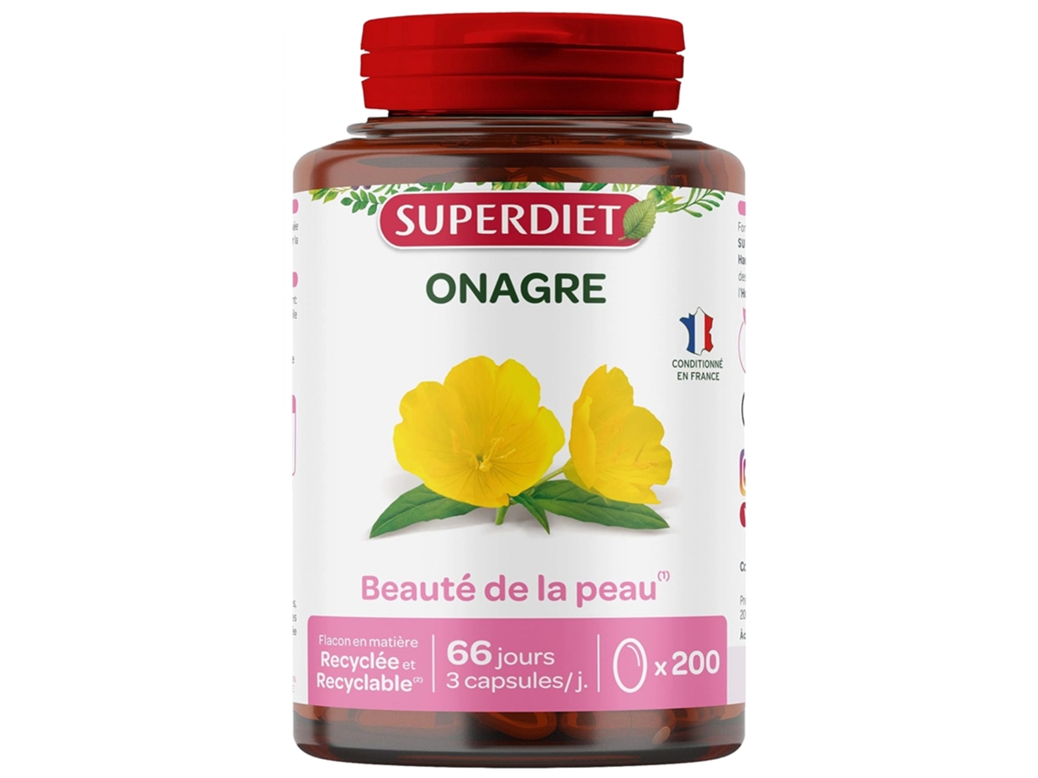 Aceite de Onagra 200 Cápsulas SUPERDIET