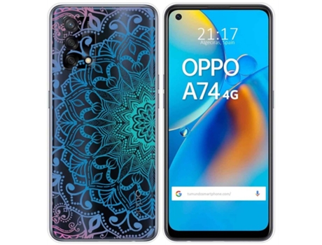 Carcasa Oppo A74 4G TUMUNDOSMARTPHONE Dibujos Transparente