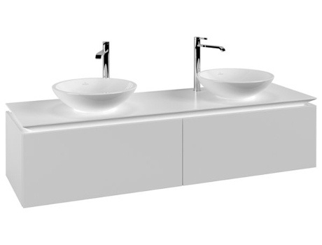 Mueble de tocador Villeroy &amp Boch Legato B599 1600x380x500mm 2 lavabos