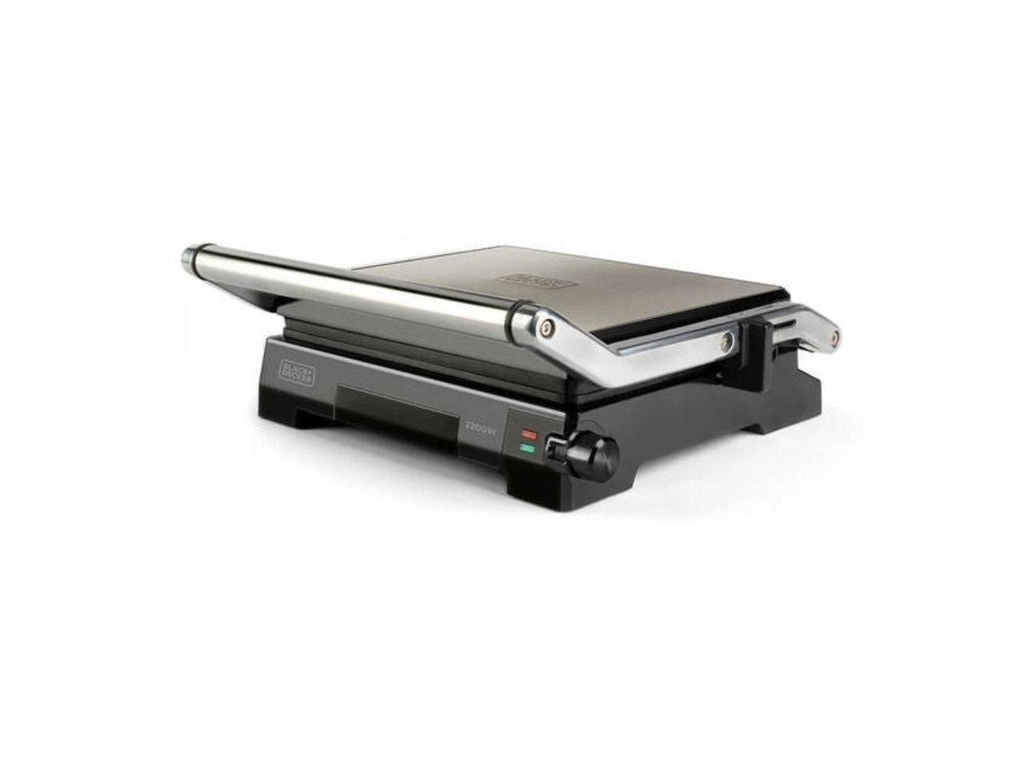 Grill de Contacto BLACK+DECKERR Grill BXGF2200E (2000W)