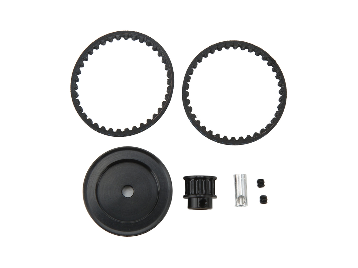 Sistema De Engranajes De Transmisión Por Correa 12t 30t Para Traxxas 1/10 Coche Rc Crawler, Piezas De Mejora Diy Negro
