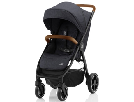 Carrito de Bebé BRITAX RÖMER B-Agile R Black Shadow/Brown (Grupo 2)