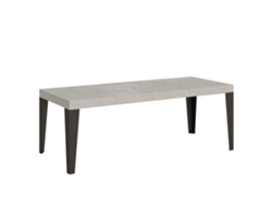 Mesa Extensible 90/246x90 cm Flame Premium Cashmere Patas Antracita Itamoby