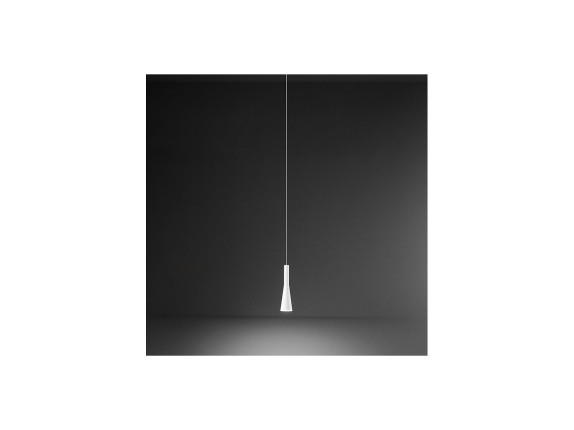 CONO Lámpara LED Colgante blanca 7W 3000K PERENZ