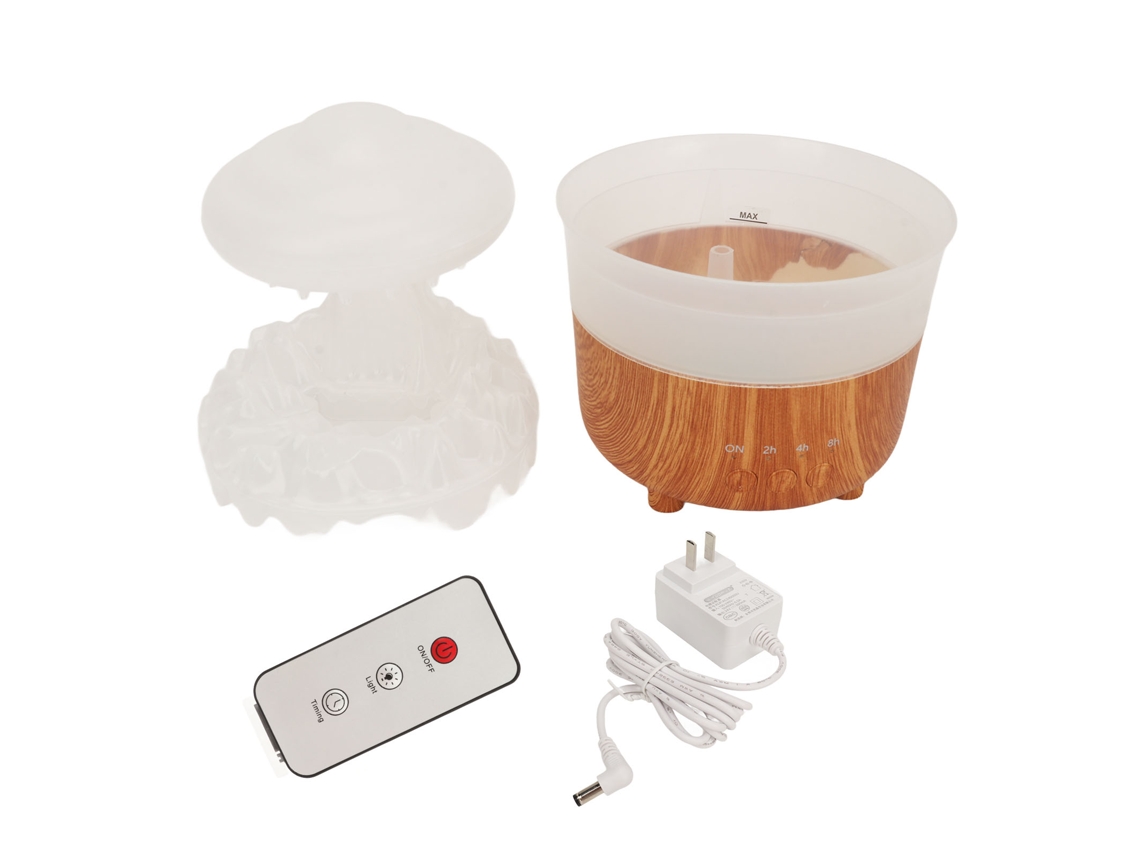Humidificador De Aromas Con Luz Ambiental Led, Control Remoto Para Montaje Sobre Mesa, Mejora La Calidad Del Aire.