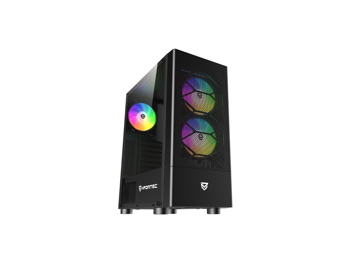 Caja PC NFORTEC Caelum Negro