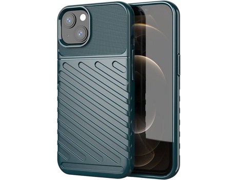Carcasa Apple LMOBILE iPhone 13 Mini Silicona Trasera Verde
