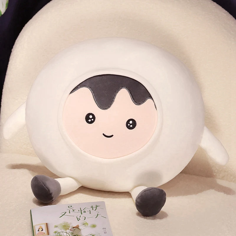 (estilo 3, 35 Cm) Cojín Decorativo Para Adulto Con Forma De Tangyuan, Cojín Para Sofá, Almohada De Empuje