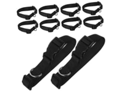 Conjunto De 10 Coleiras Ajustáveis E Anti-perda Para Cabras E Ovelhas