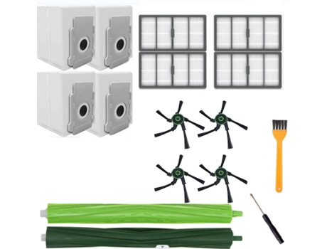 Accesorios cepillos filtros bolsas aspiradora 16 piezas Multicolor iRobot Roomba S9 (9150) / S9 Plus (9550)